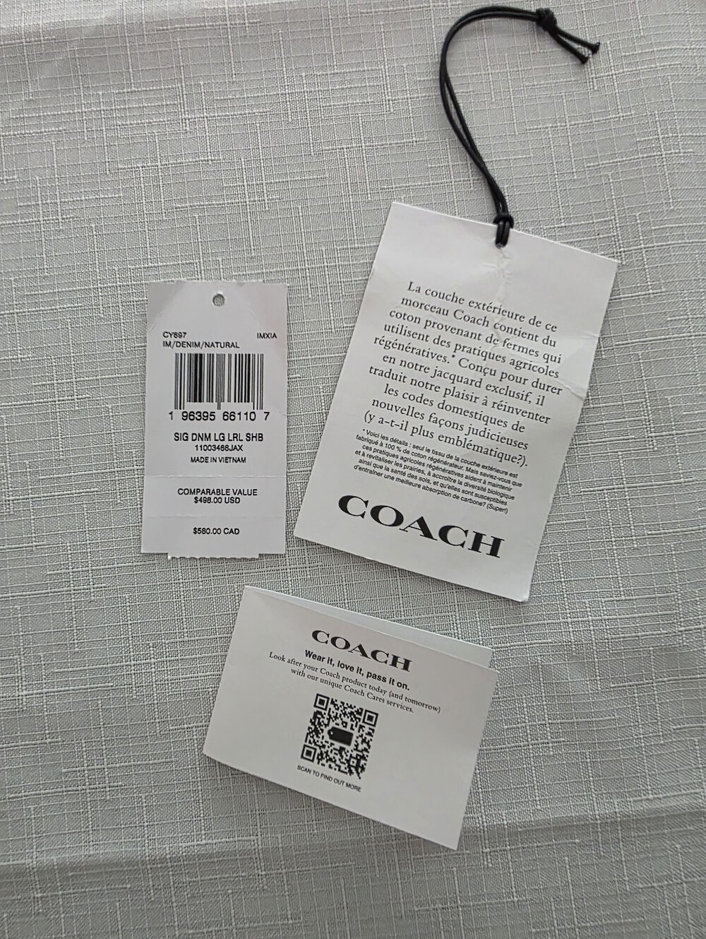 Coach Denim Laurel - Picture 6 of 6